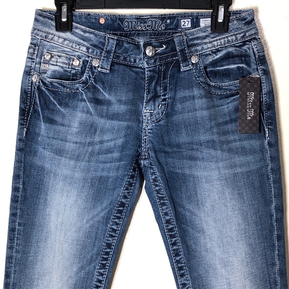 🔵 Miss Me Jeans Signature Boot Cut - Picture 2 of 4